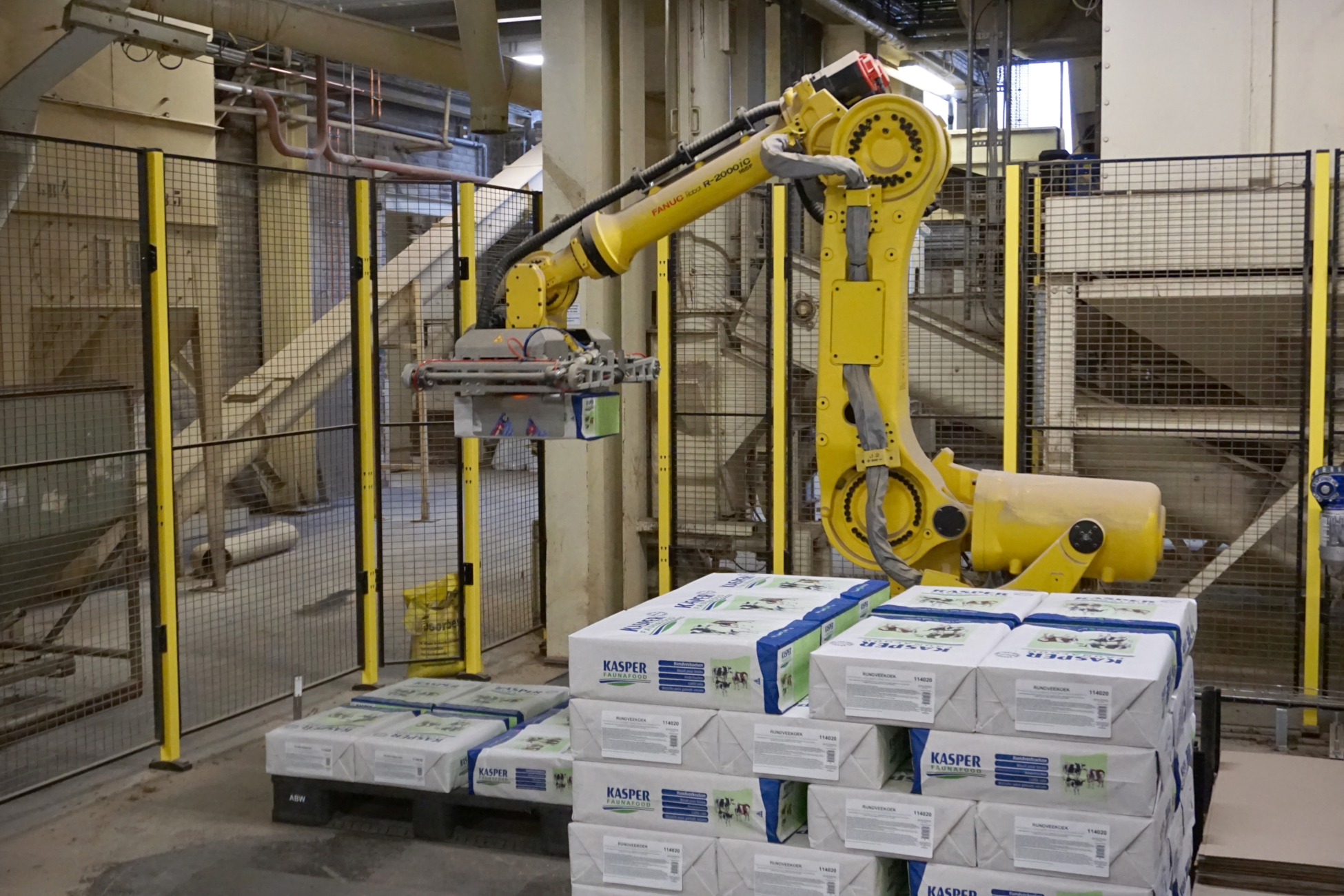 Palletiseren - Automatiseren inpak- en palletiseerproces - Robotize